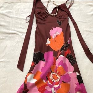 beautiful silk dress